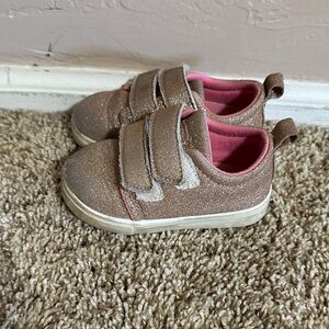 Gerber Glittery Tan Kids Sneakers